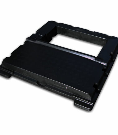 Portable toilet base