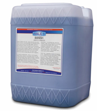 Banish graffiti remover