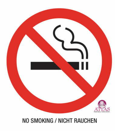 no smoking sticker