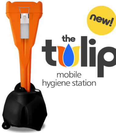 Mobile soap dispenser