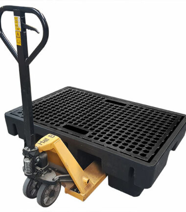 Spill Pallet and pump truck