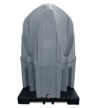 Semi-permanent urinal