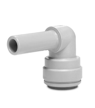 Angle plug-in connector