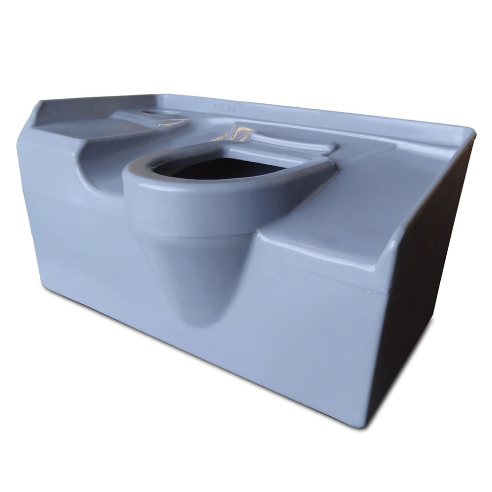 Toilet lock for PolyPortables portable toilet