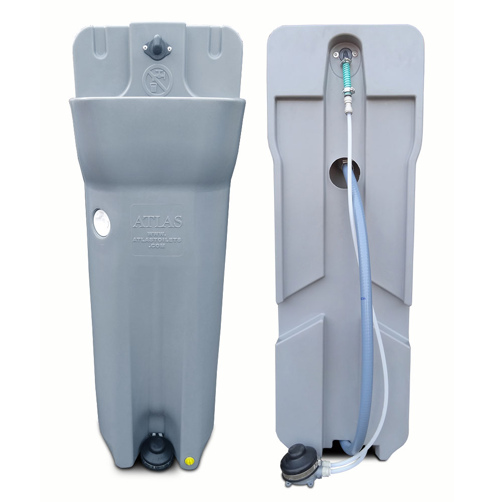Universal hand wash station Obbe fits in every portable toilet