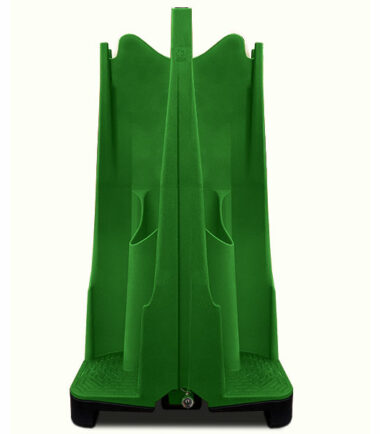 green mobile urinal