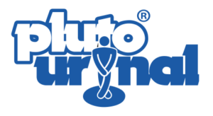 Pluto urinal logo